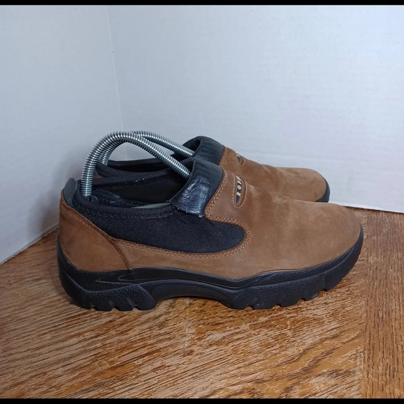 Roper Casual Shoes Men’s Size 10 Leather Performance Brown Slip On - Picture 2 of 12